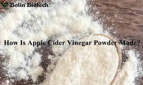 How Is Apple Cider Vinegar Powder Made?